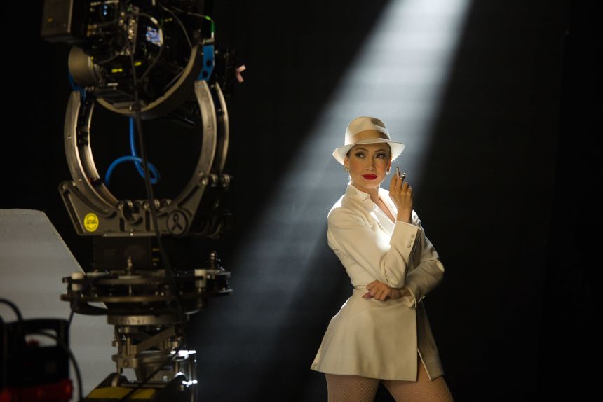 Jennifer Lopez in “Kiss of the Spider Woman.”