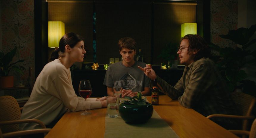 Alexandra Daddario, Corey Fogelmanis and Cole Sprouse in “I Wish You All the Best."